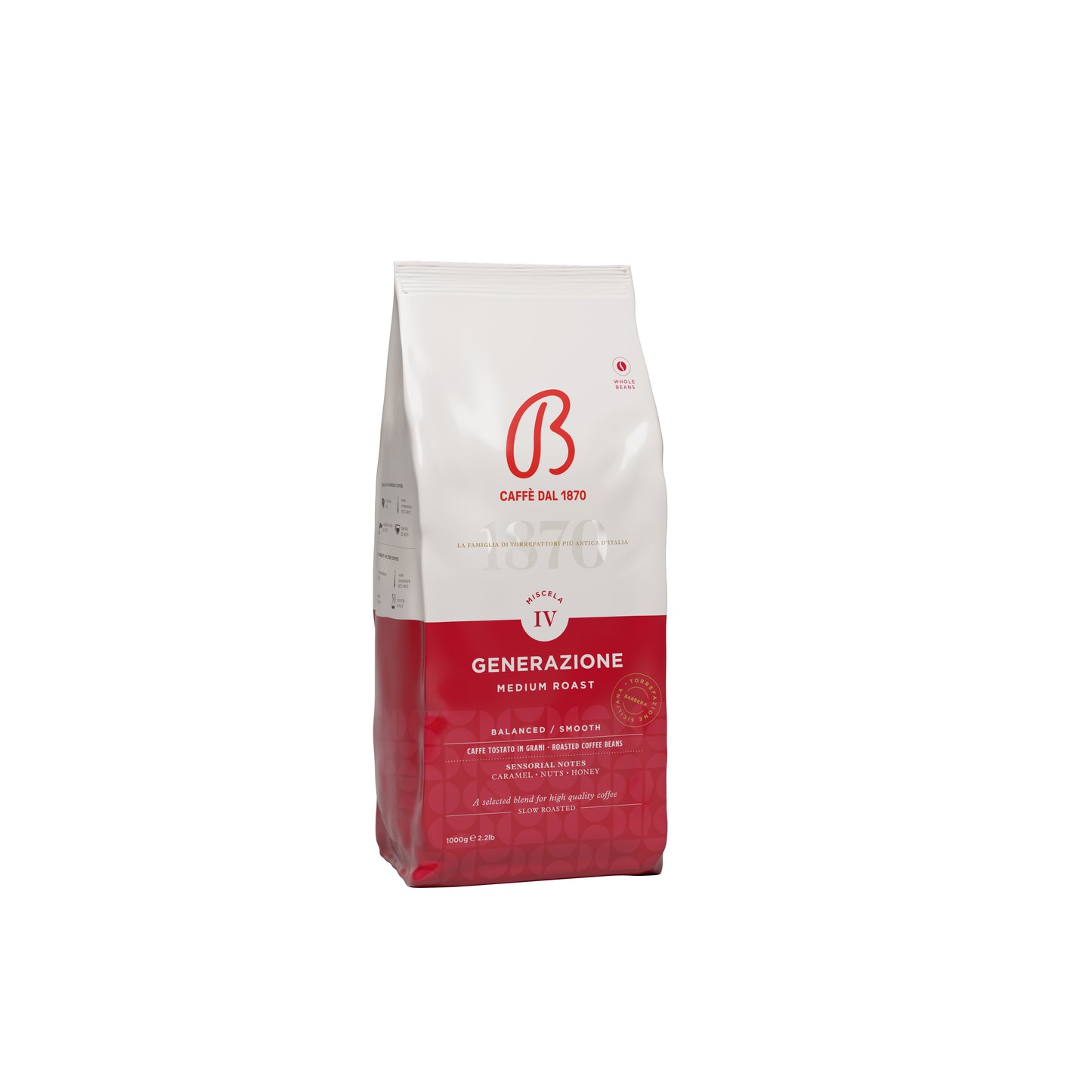 "IV Generation" Medium Roast Coffee (Beans 1 kg)