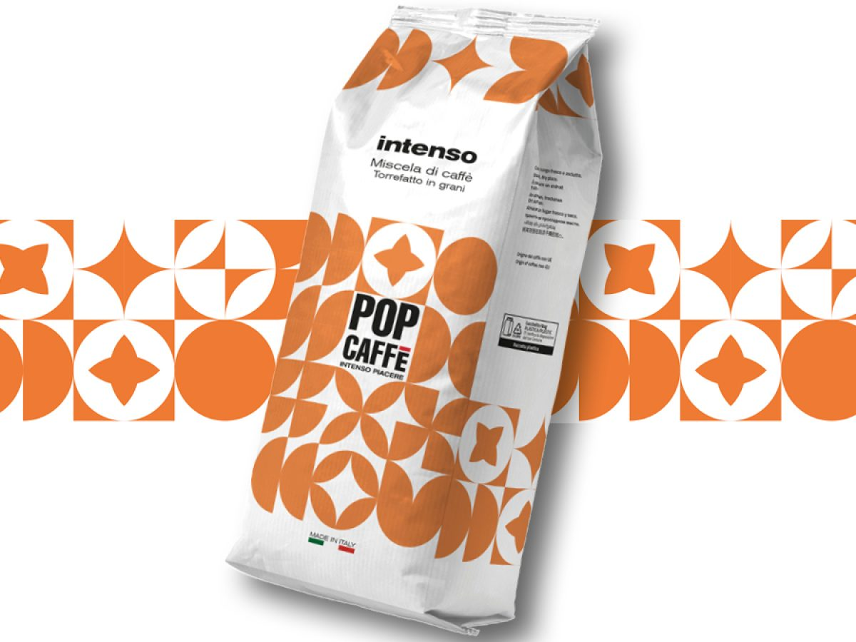 Caffè a chicchi PopCaffè Intenso 1 kg