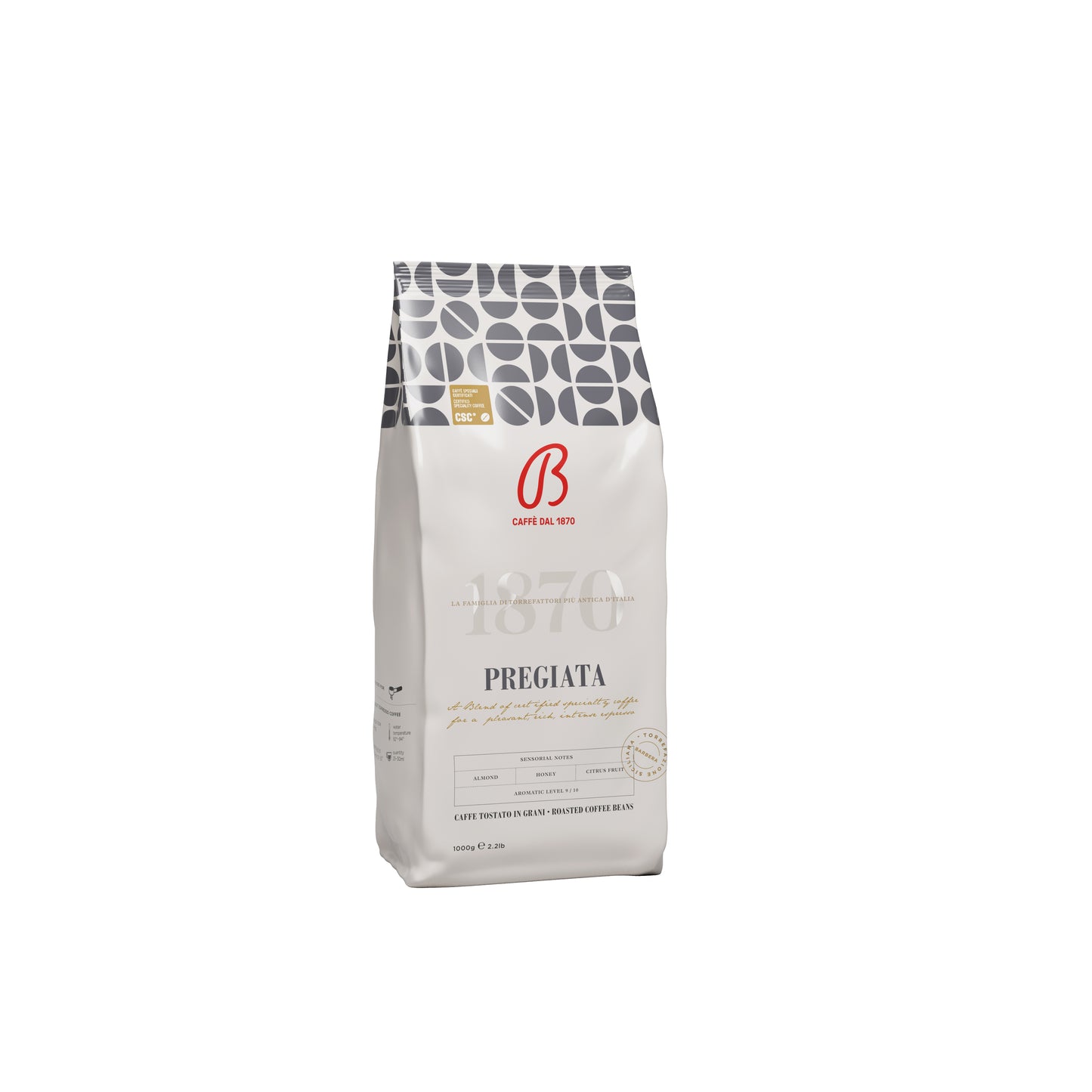 "Pregiata" Special Certified Coffee (Beans 1 kg)