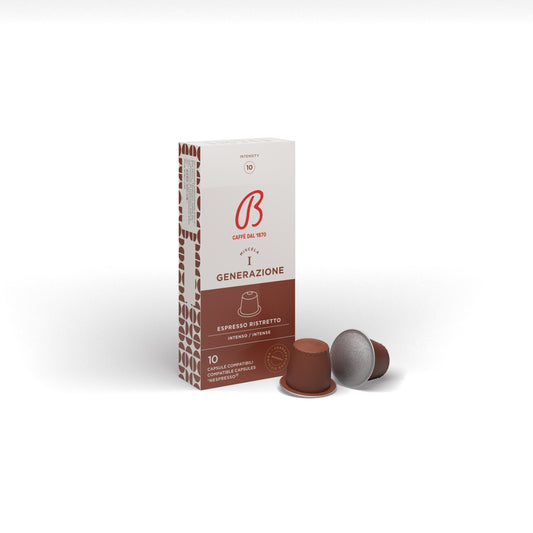 "I Generation" Espresso ristretto (10 capsules Nespresso)