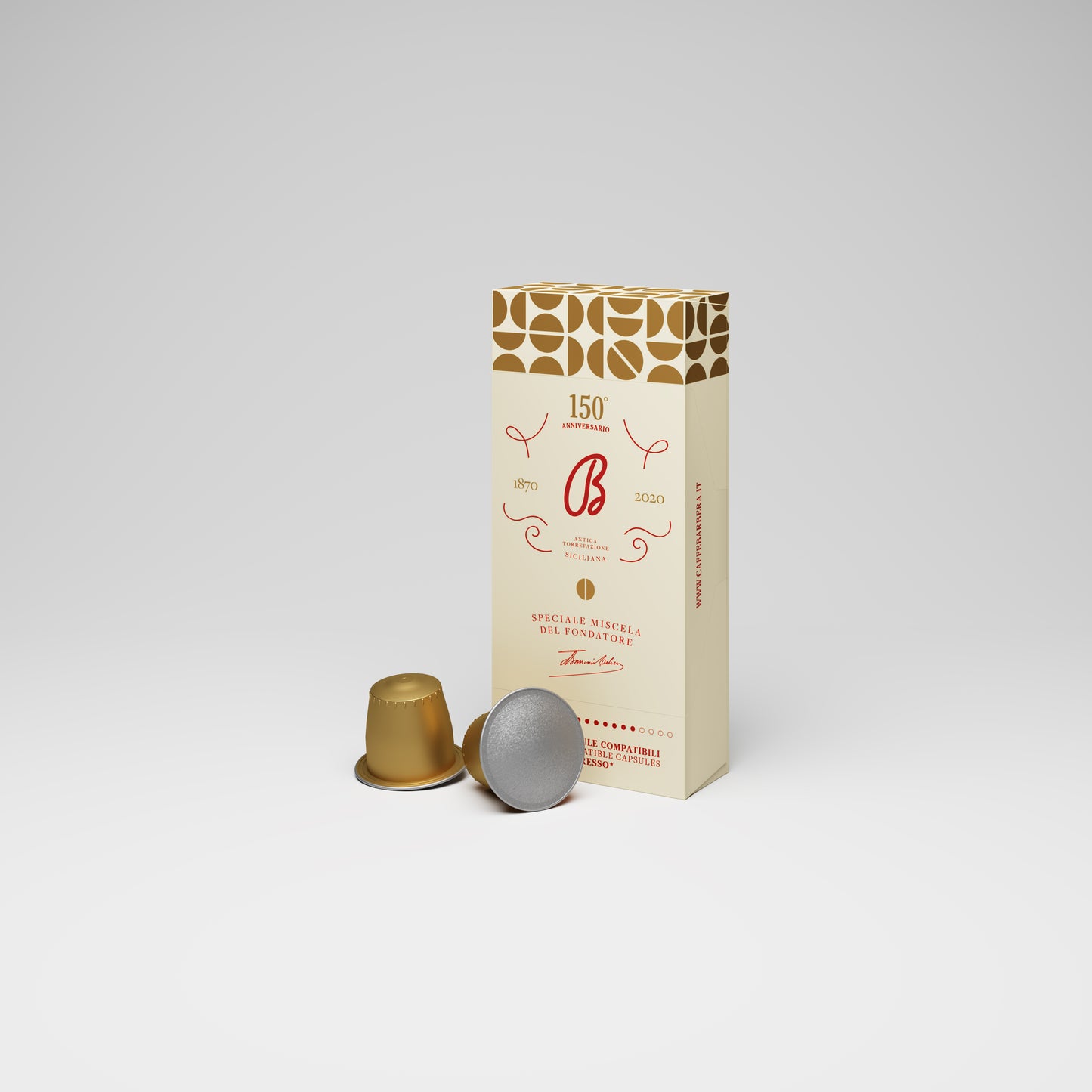 "Miscela del Fondatore" Espresso speciale (10 capsules Nespresso)