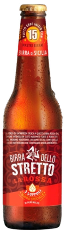 Birra dello Stretto La Rossa (3 Luppoli)