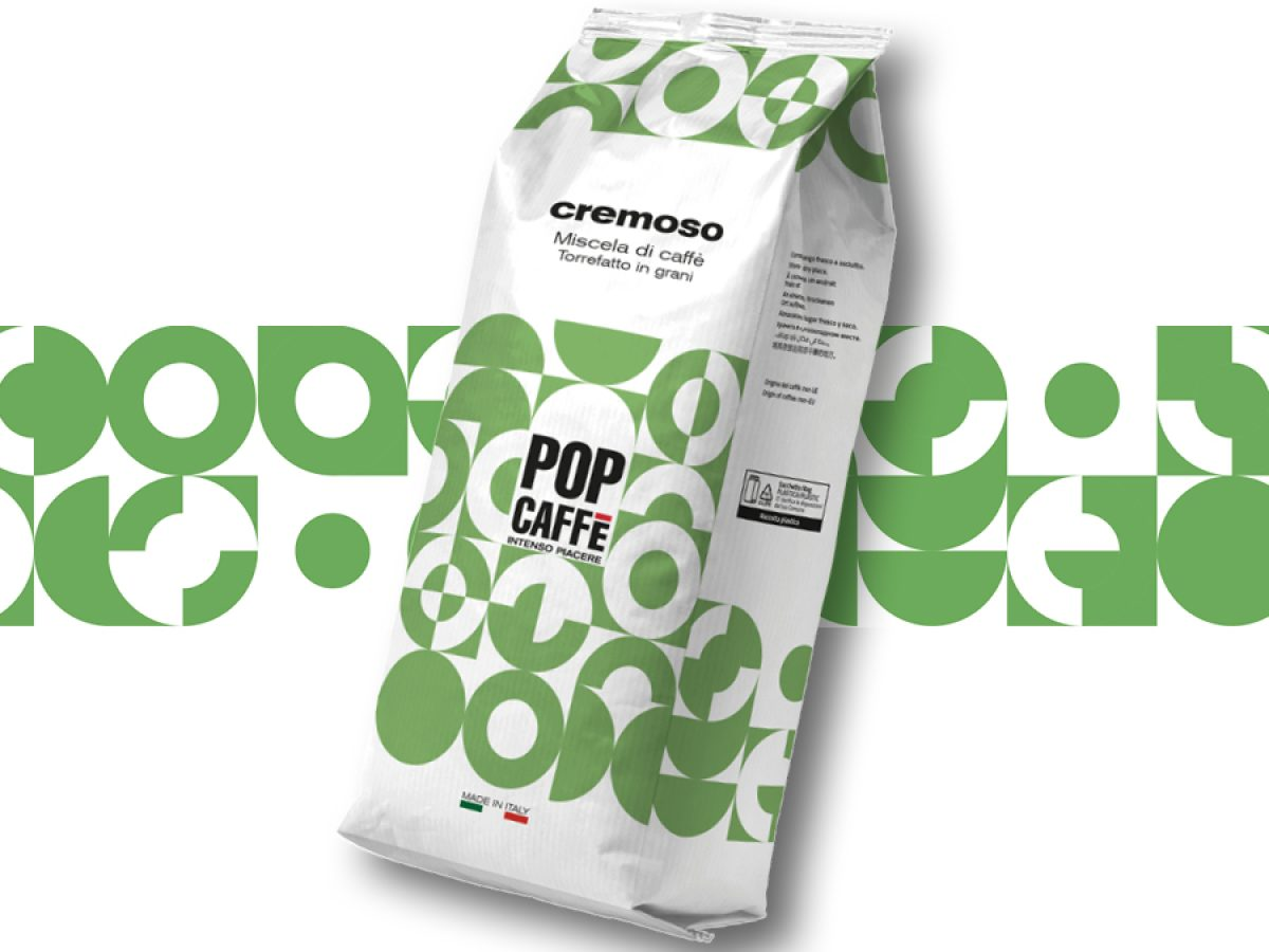 Caffè a chicchi PopCaffè Cremoso 1 kg